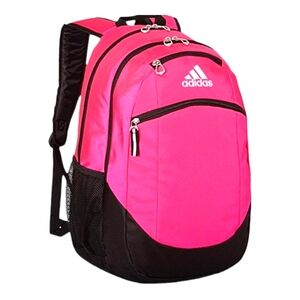 Adidas‎ Striker 5 Team Backpack Pink Black Kids School Sports Travel Bag